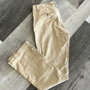 GAP Aubrey khaki stretch pants size 2 Regular